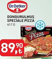 DR.OETKER DONDURULMUŞ SPECİALE PİZZA 417 G DR.OETKER DONDURULMUŞ SPECİALE PİZZA 417 G